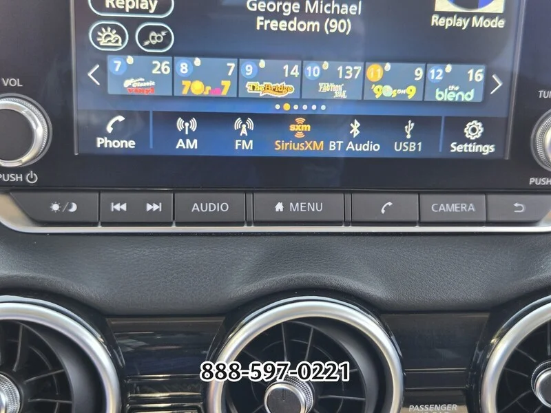 Used 2024 Super Black NISSAN SV image 23