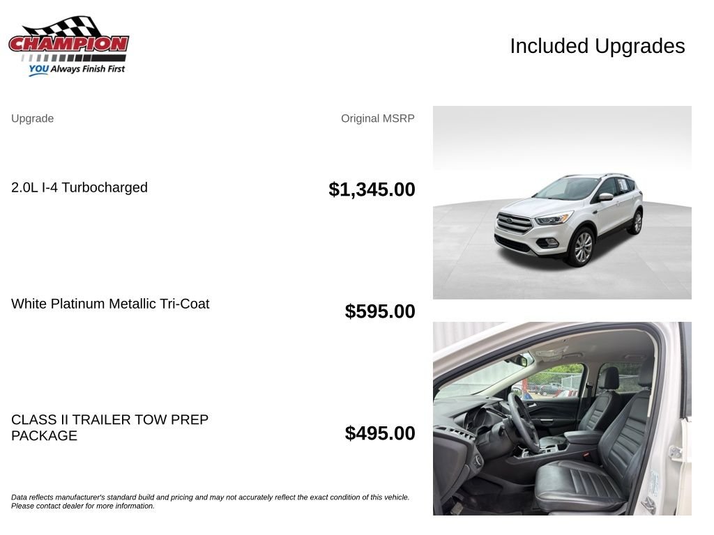 Used 2017 White Ford Titanium image 4