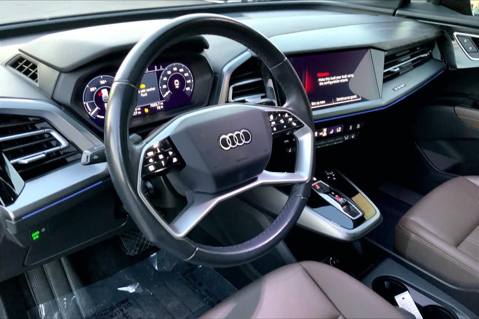 Used 2023 Navarra Blue Metallic Audi Premium Plus image 17