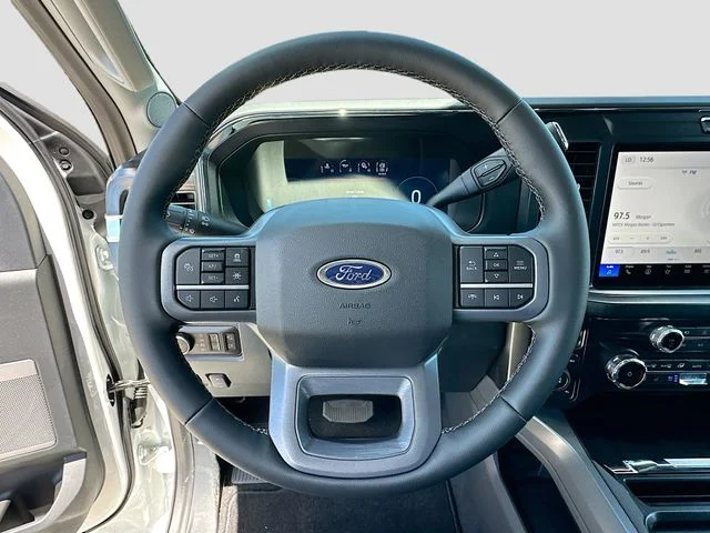 New 2026 White Metallic Ford Lariat image 7