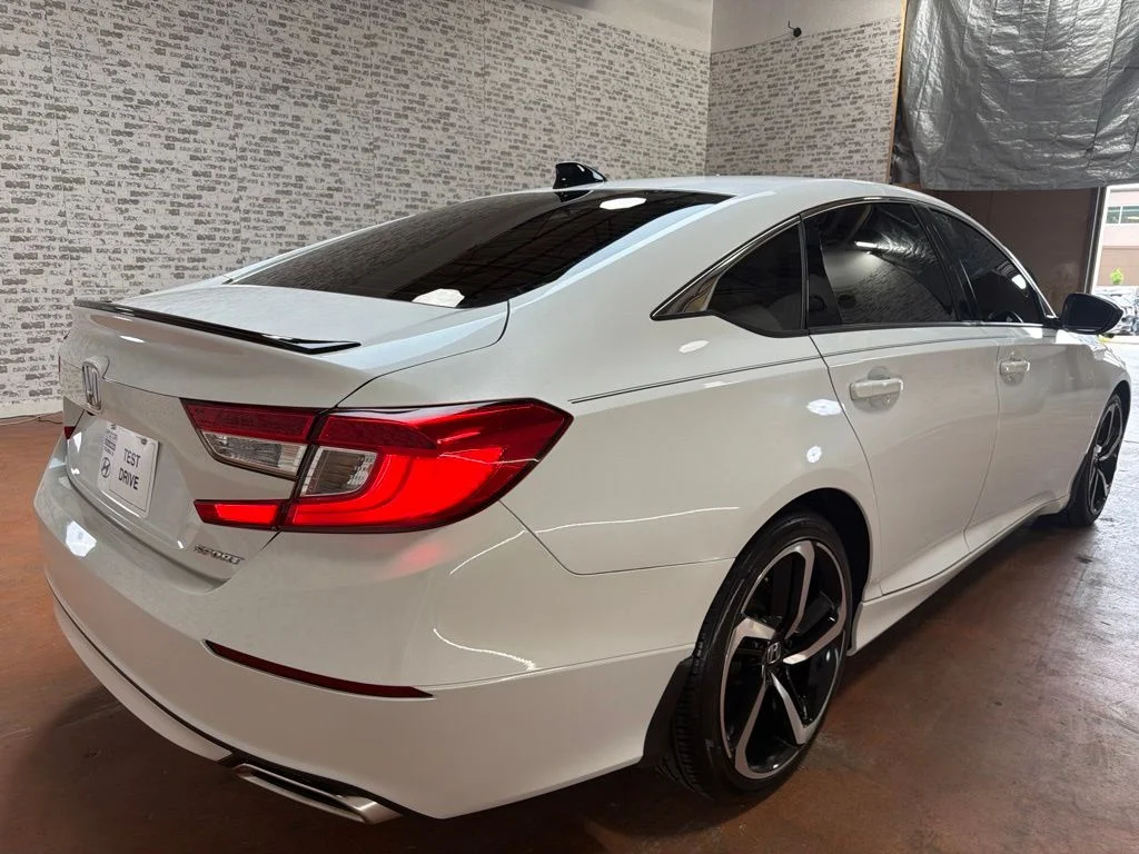 Used 2022 Platinum White Pearl Honda Sport image 7