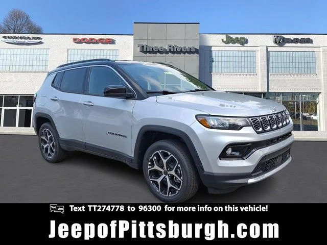 New 2026 Silver Zynith Metallic Clear-Coat Exterior Paint Jeep Limited image 1