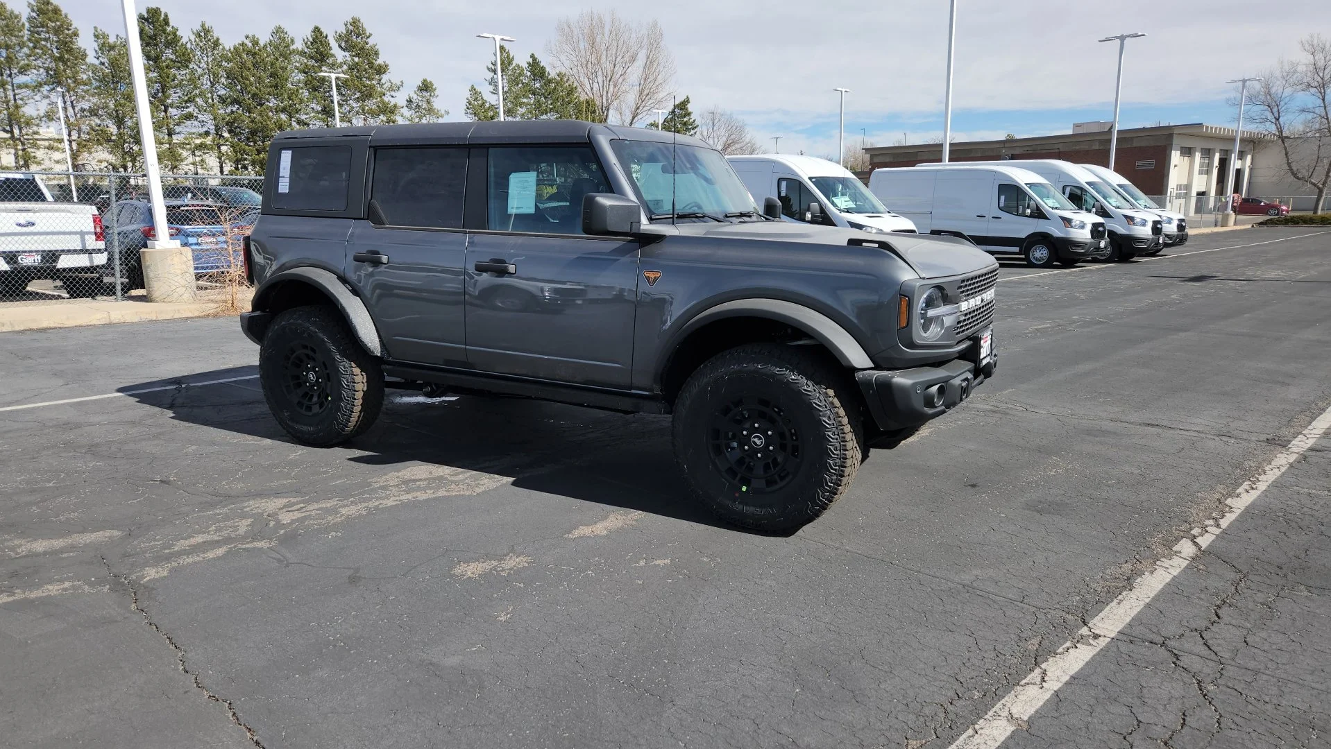 New 2026 Carbonized Gray Metallic Ford Badlands image 19