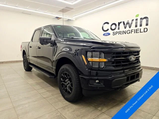 New 2026 Agate Black Metallic Ford XLT image 6