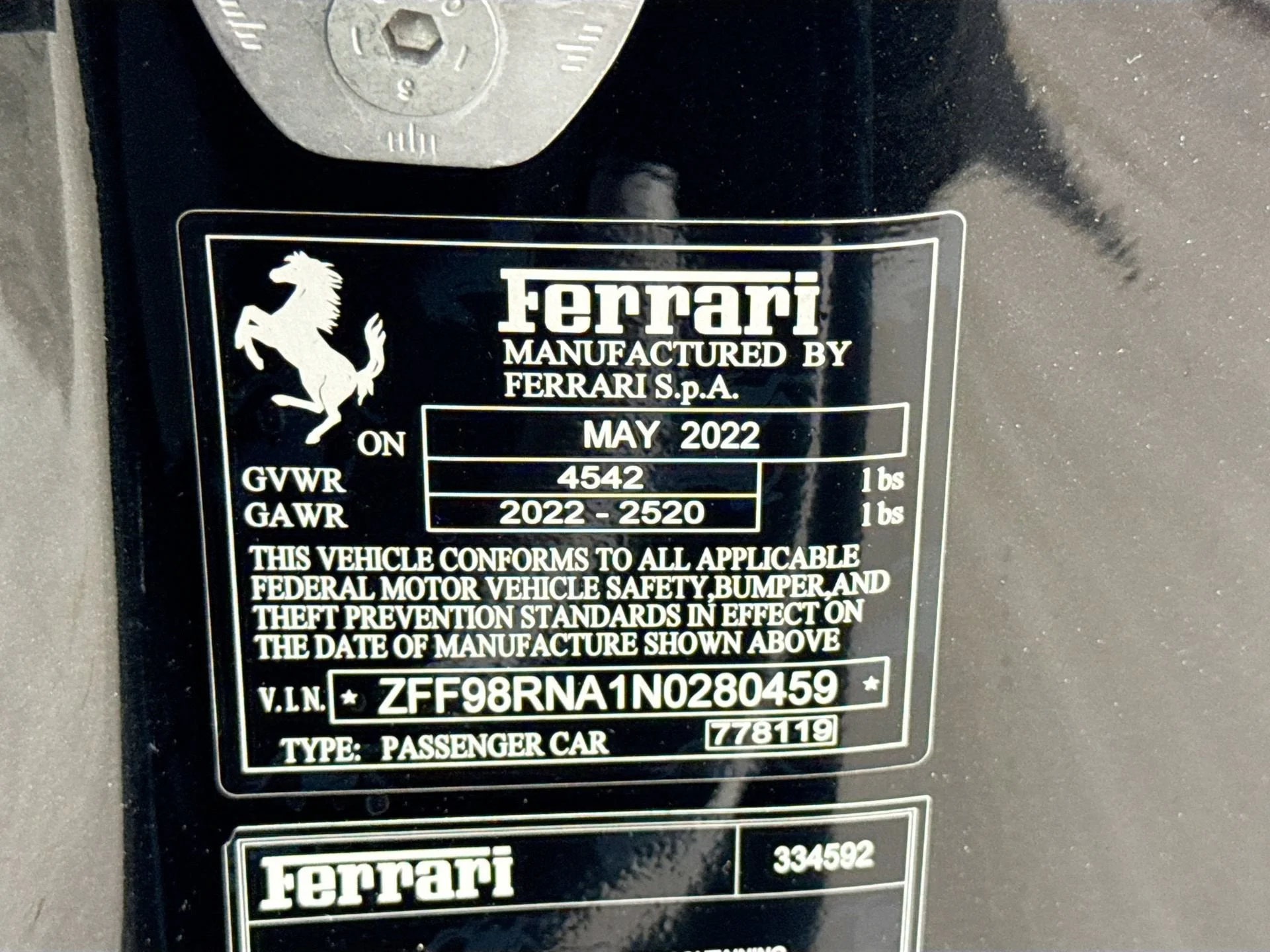 Certified Used 2022 Nero Daytona Ferrari Base image 29