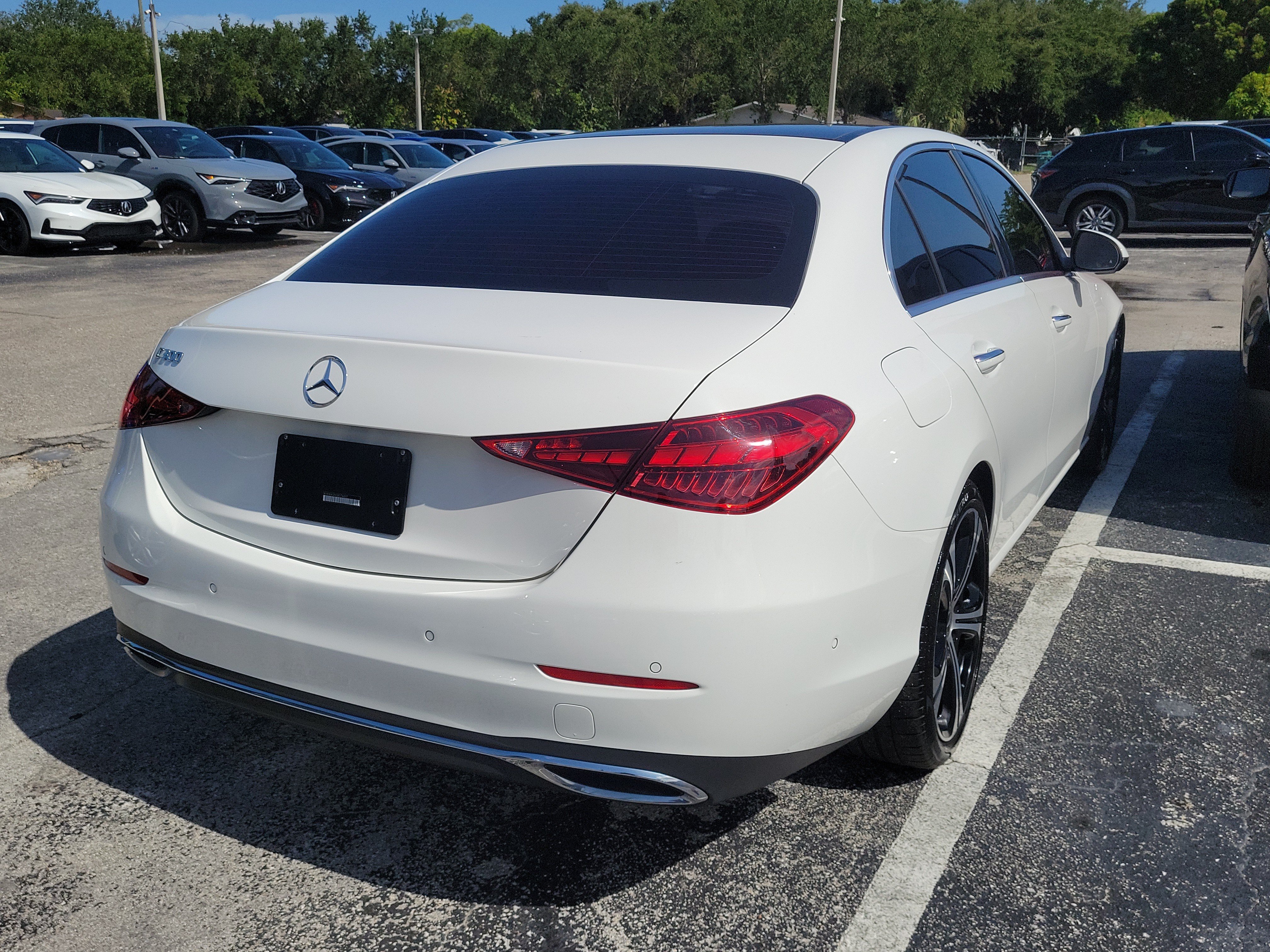 Used 2025 Polar White Mercedes-Benz C 300 image 4