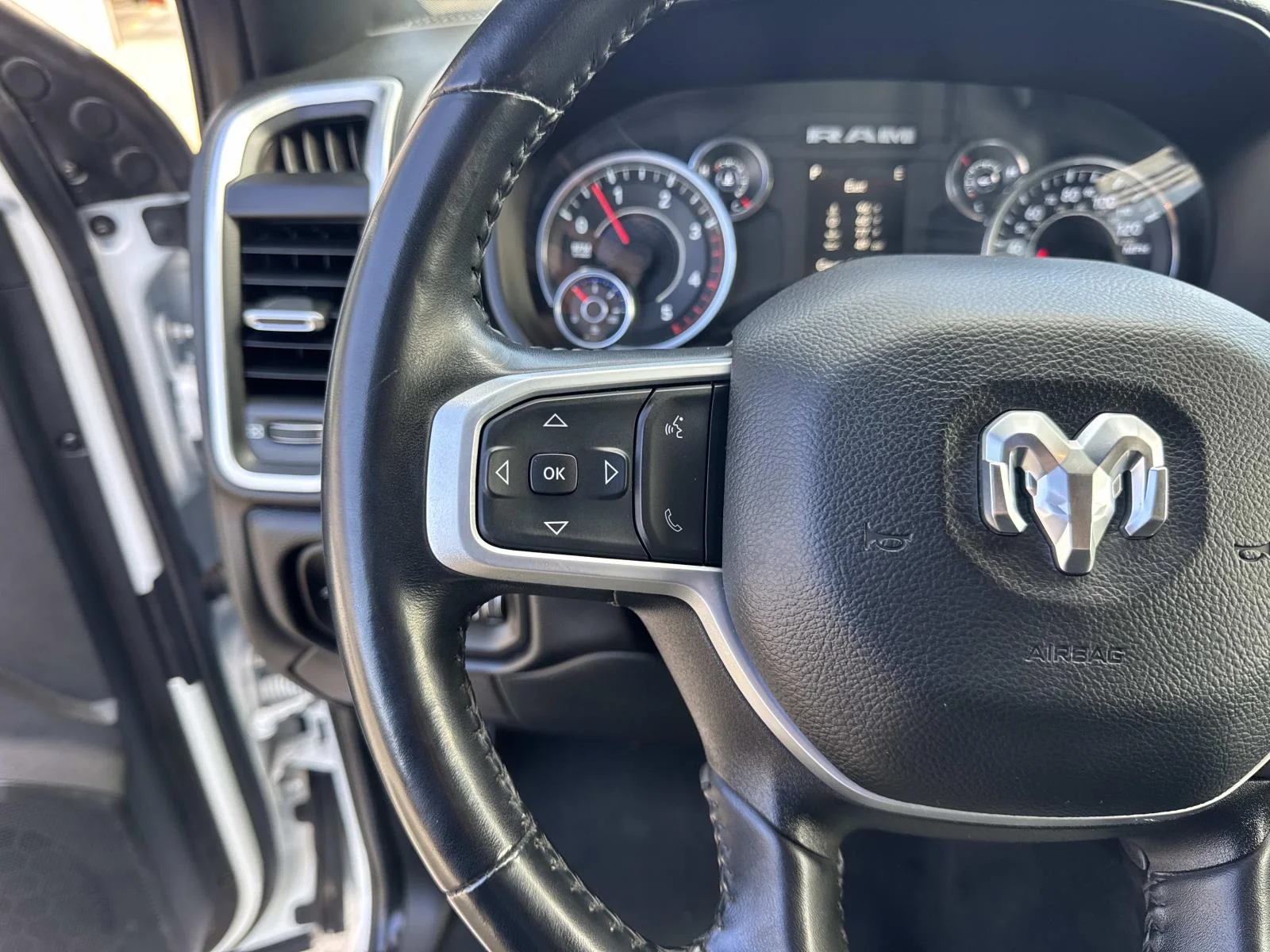 Used 2024 Bright White Clearcoat Ram Big Horn image 22