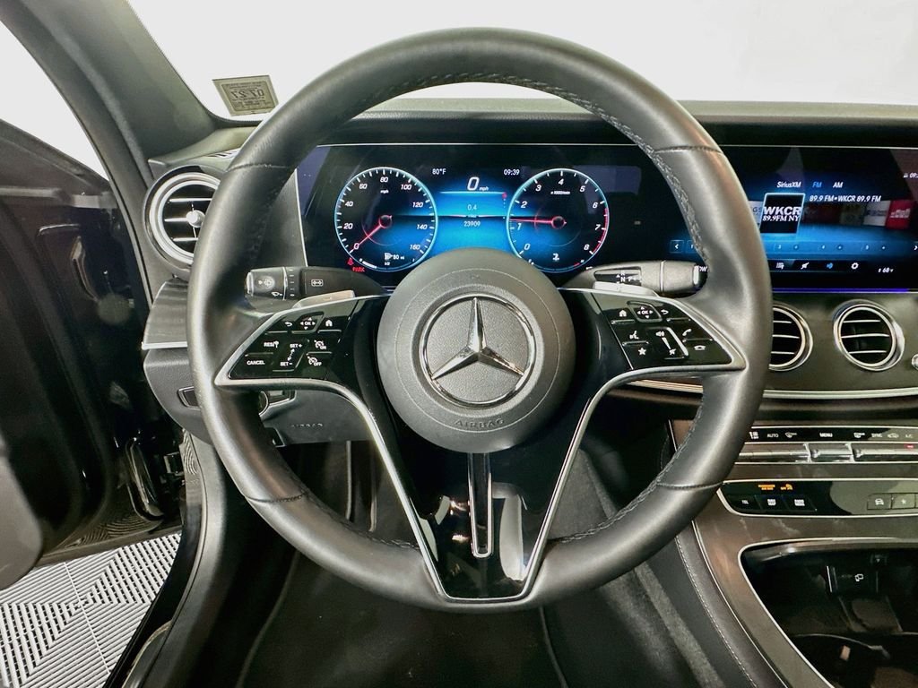 Certified Used 2023 Black Mercedes-Benz E 350 image 8