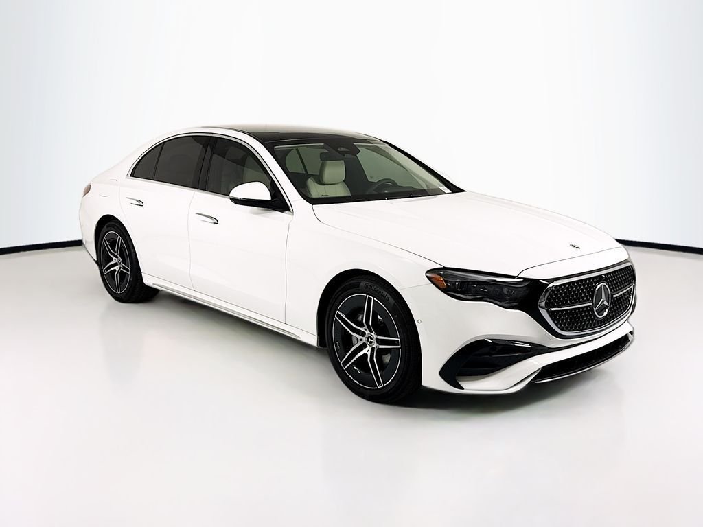 New 2026 Polar White Mercedes-Benz E 350 image 3