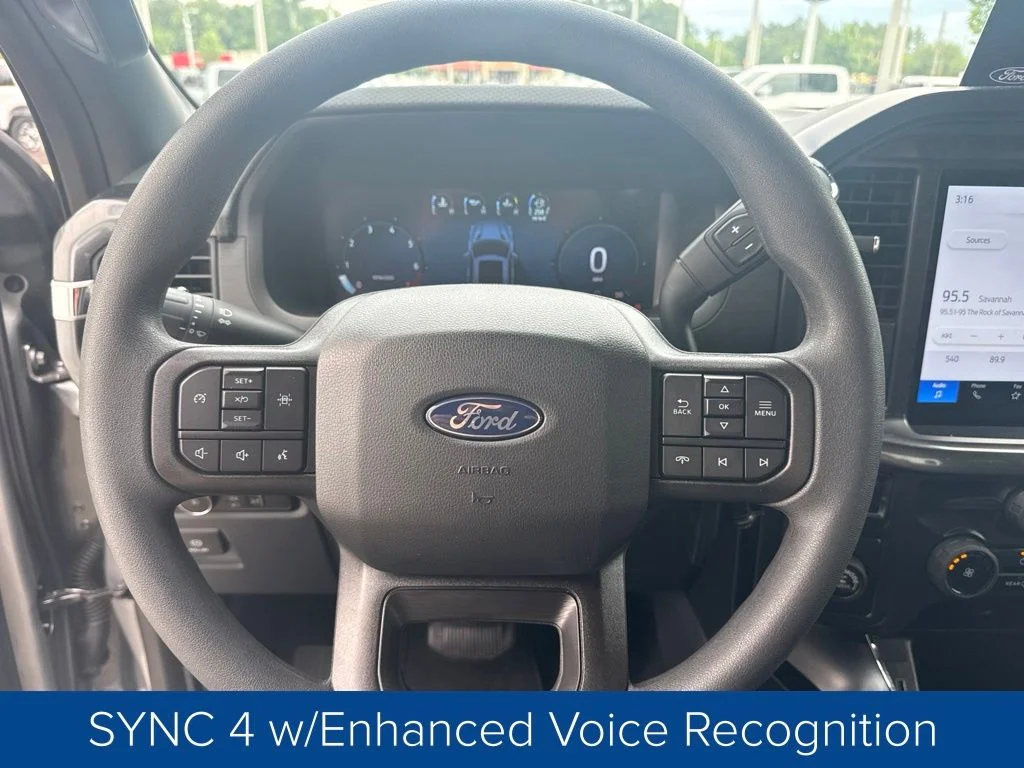 Used 2025 Iconic Silver Metallic Ford STX image 13