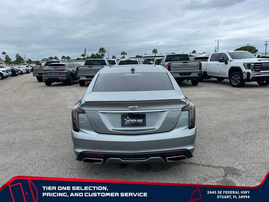 Used 2024 Argent Silver Metallic Cadillac Sport image 6