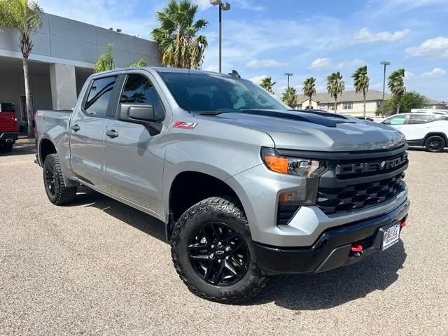 Used 2024 Sterling Gray Metallic Chevrolet Custom Trail Boss image 1