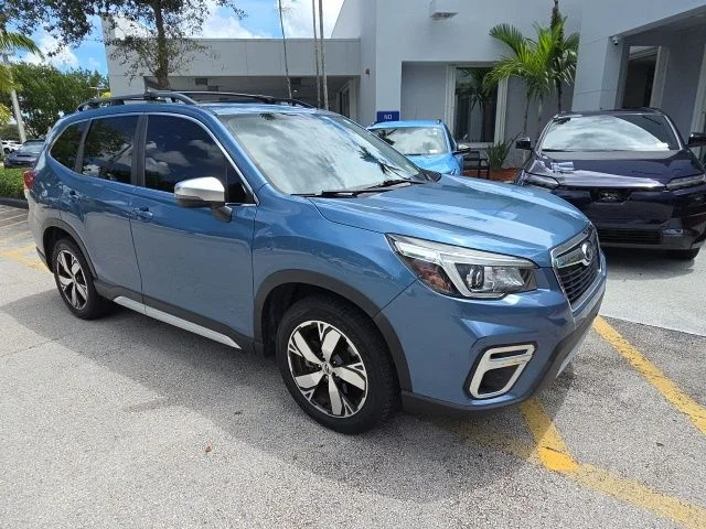 Used 2020 Blue Subaru Touring image 3