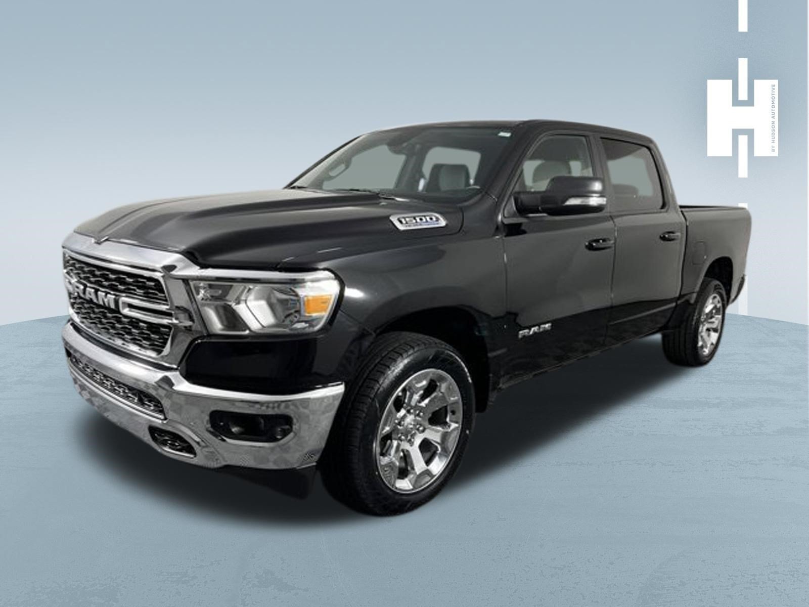 Certified Used 2022 Diamond Black Crystal Pearlcoat Ram Big Horn image 3