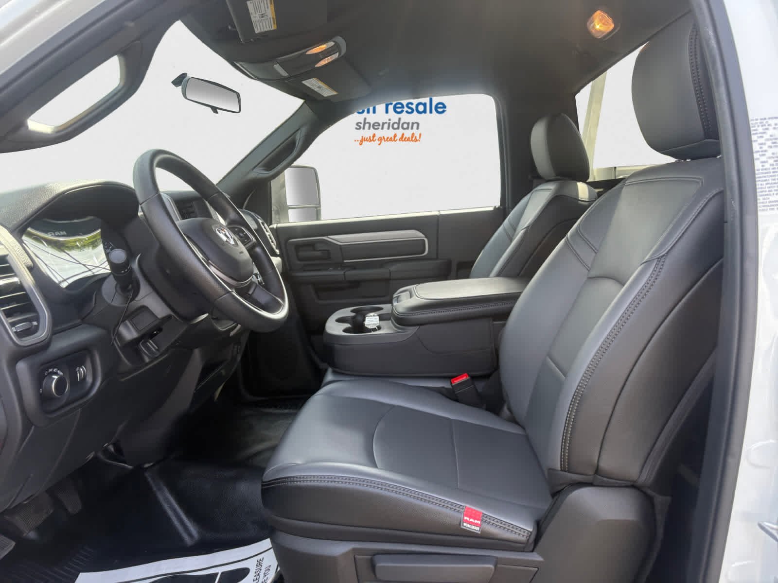 Used 2024 Bright White Clearcoat Ram Tradesman image 10