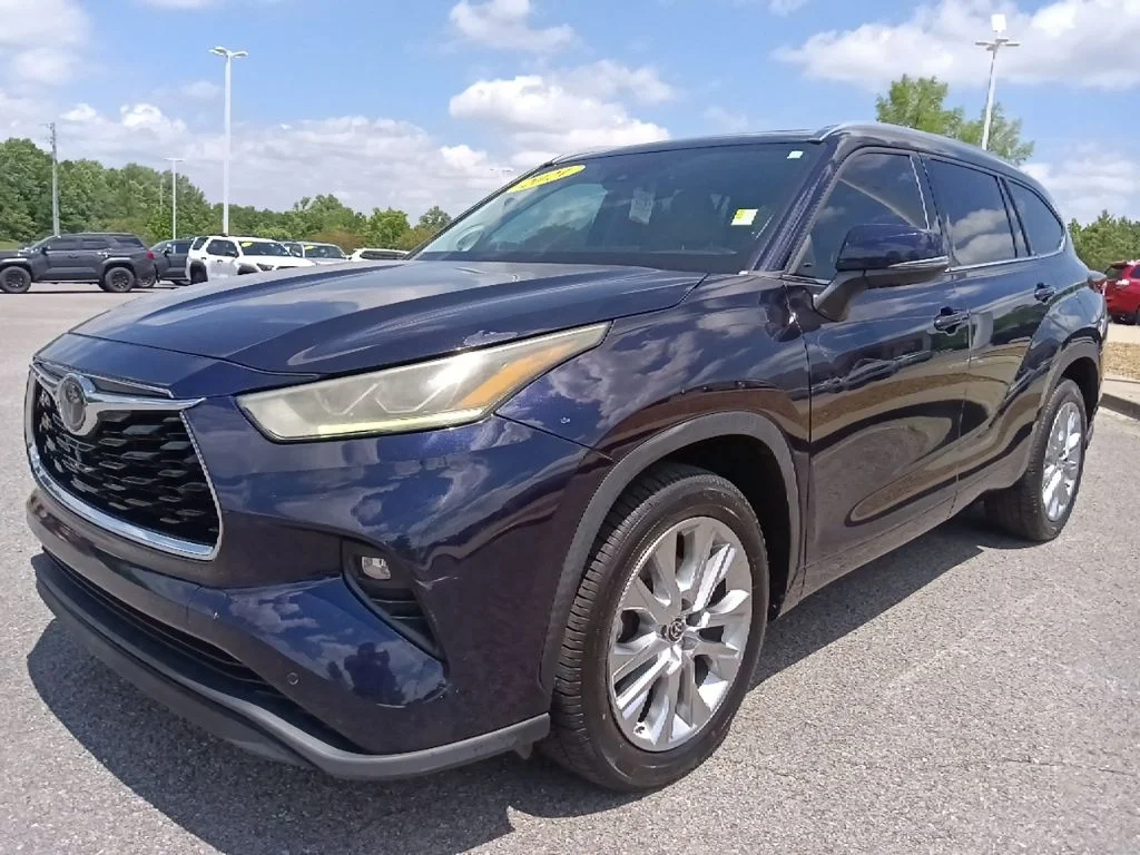 Used 2021 Blue Toyota Limited image 7