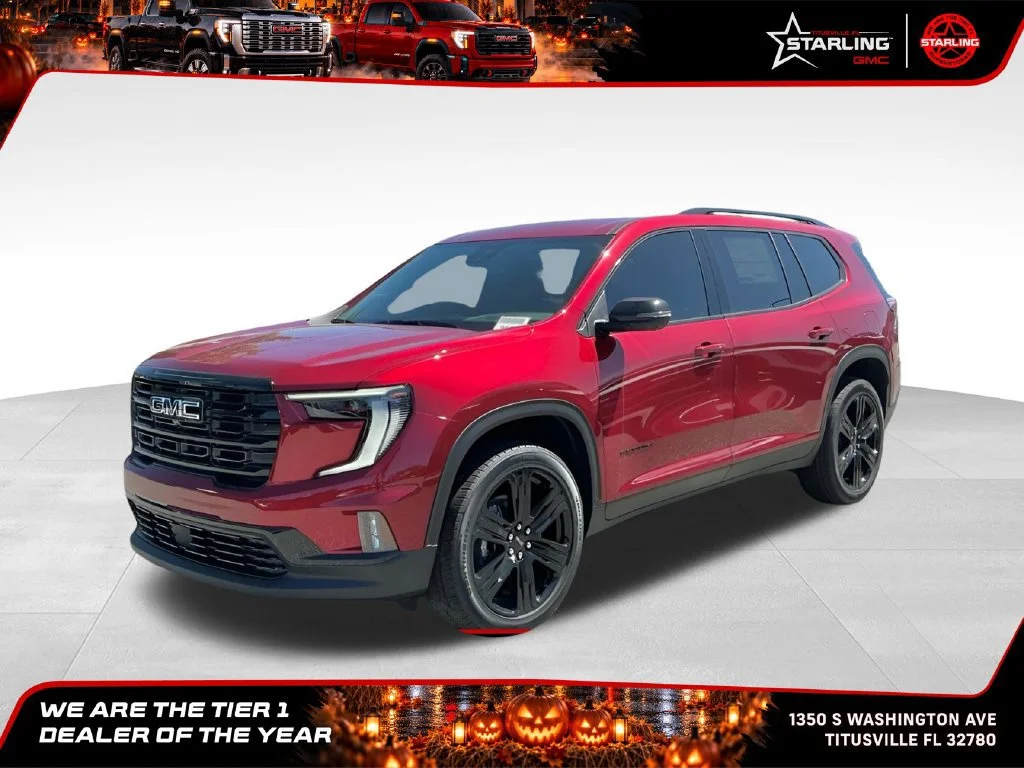 New 2026 Volcanic Red Tintcoat GMC Elevation image 1