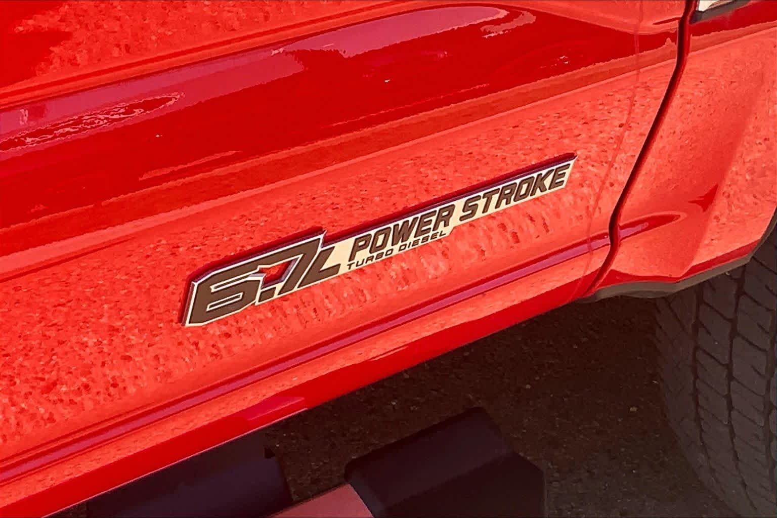 Used 2025 Race Red Ford LARIAT image 10