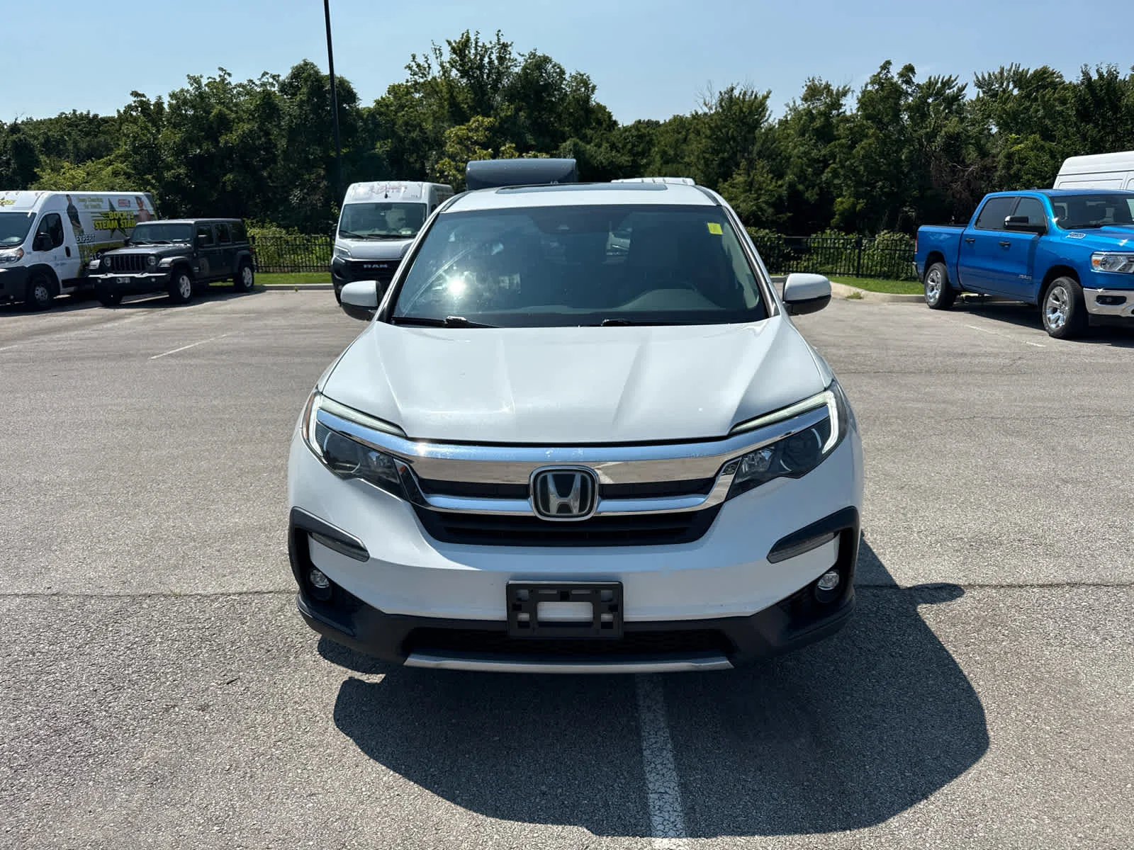 Used 2020 Honda Pilot EX-L with VIN 5FNYF6H41LB011784 for sale in Kansas City