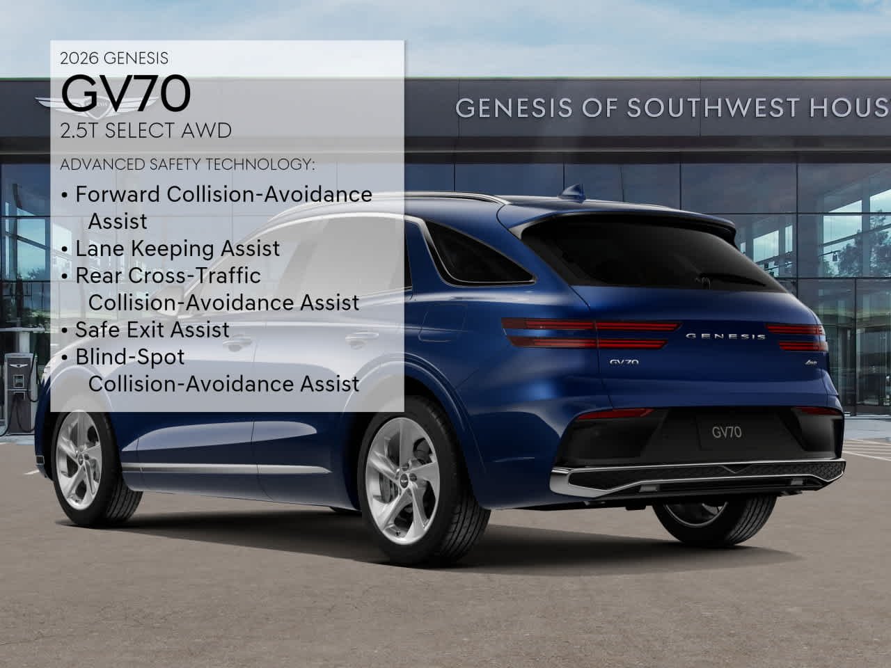 New 2026 Capri Blue Genesis 2.5T SELECT image 7