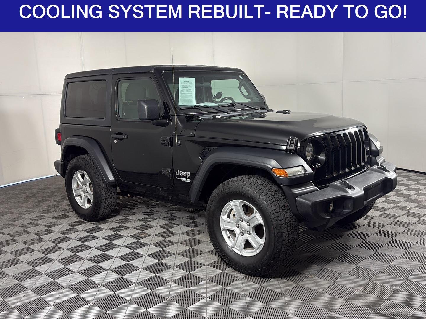 Used 2020 Black Clearcoat Jeep Sport S image 2