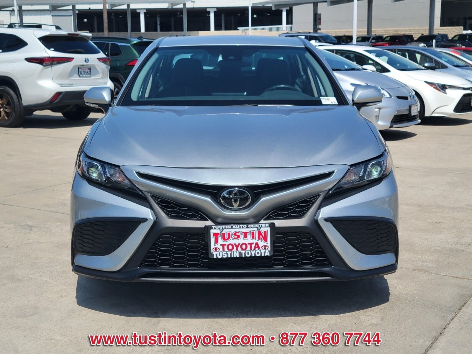 Certified Used 2024 Silver Toyota SE image 8