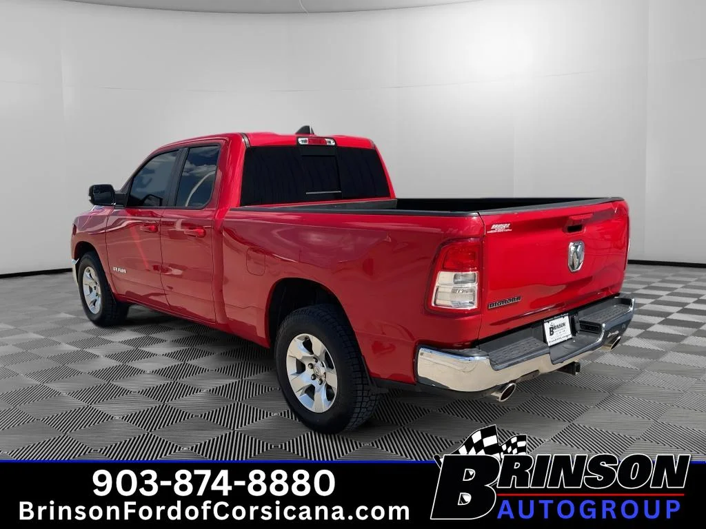 Used 2021 Flame Red Clearcoat Ram Big Horn image 5