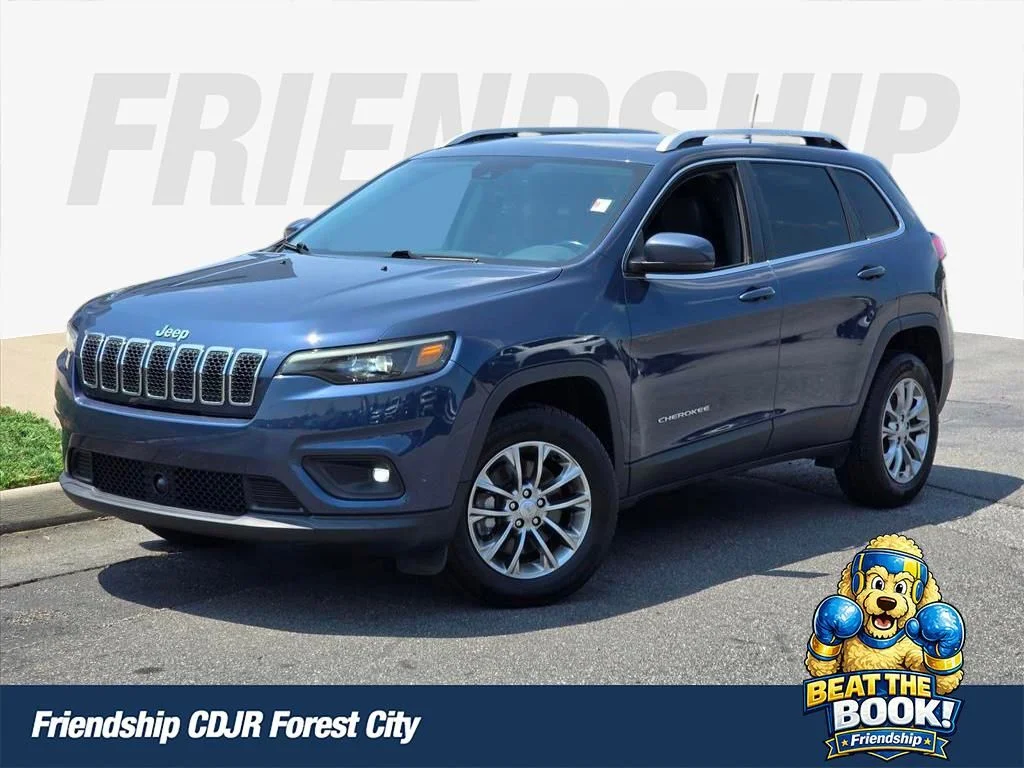 Used 2021 Blue Jeep Latitude Lux image 1