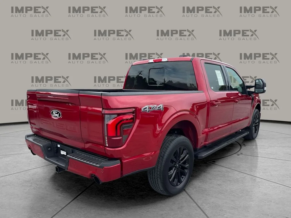 Used 2025 Red Ford Lariat image 3