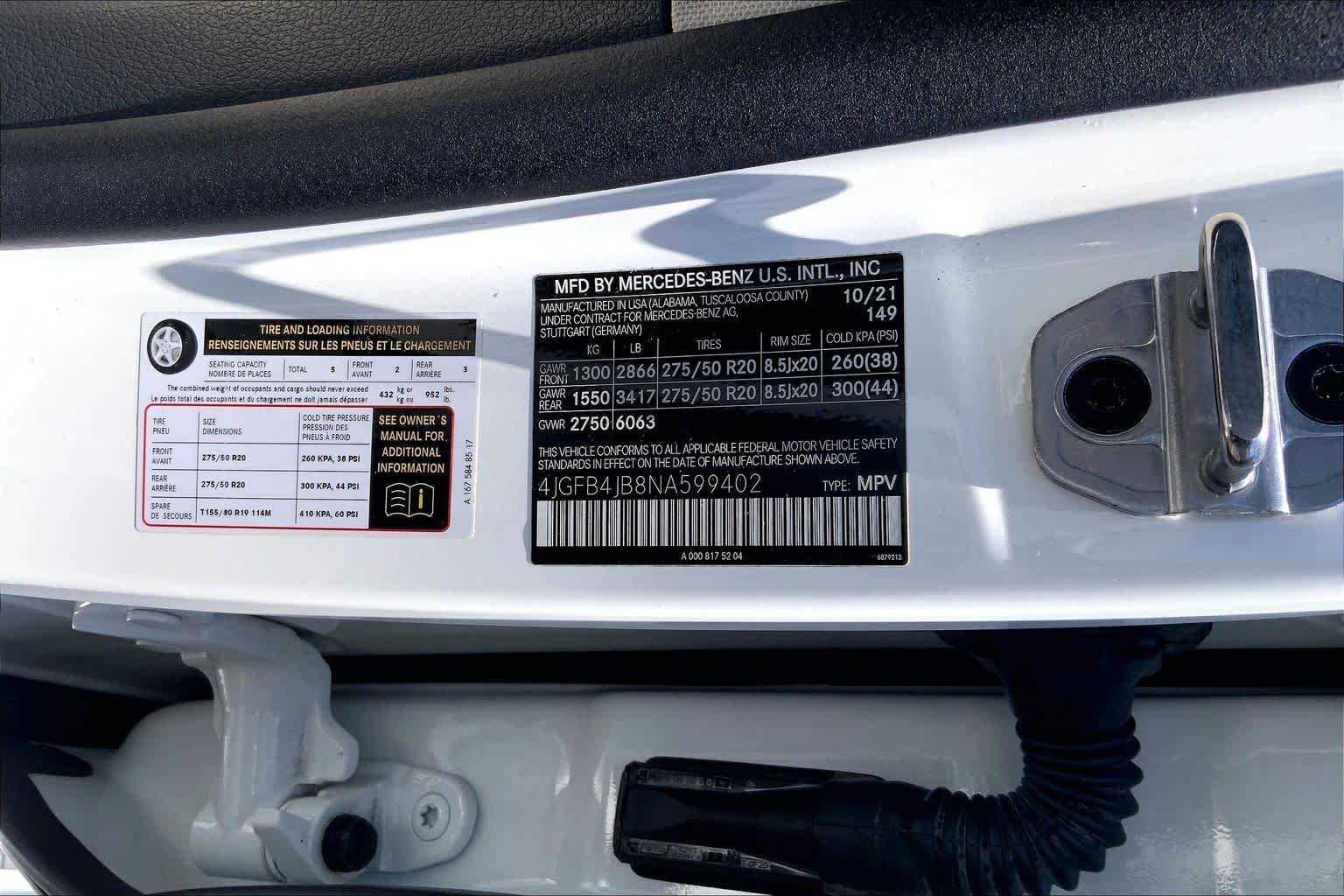 Used 2022 Polar White Mercedes-Benz GLE 350 image 34