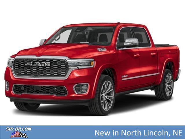 New 2027 Molten Red Pearl-Coat Exterior Paint RAM Tungsten image 1