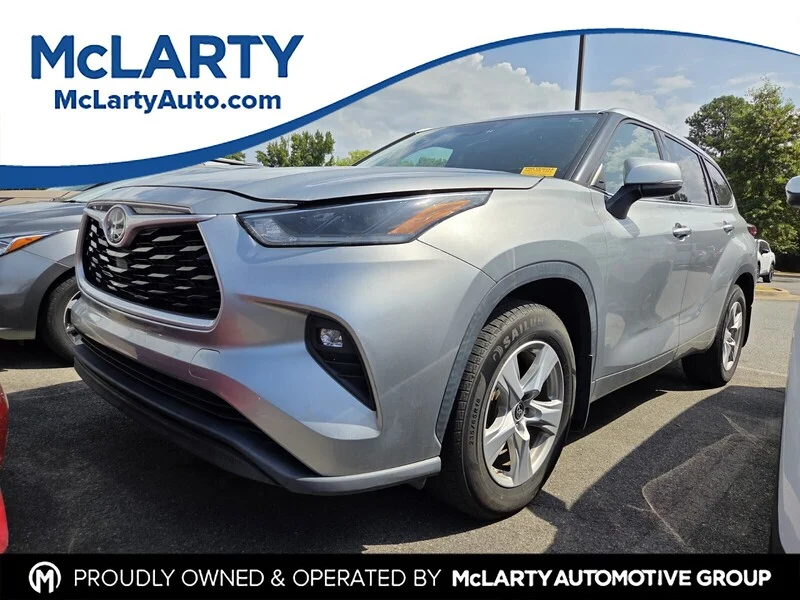 Used 2021 Celestial Silver Metallic TOYOTA LE image 1