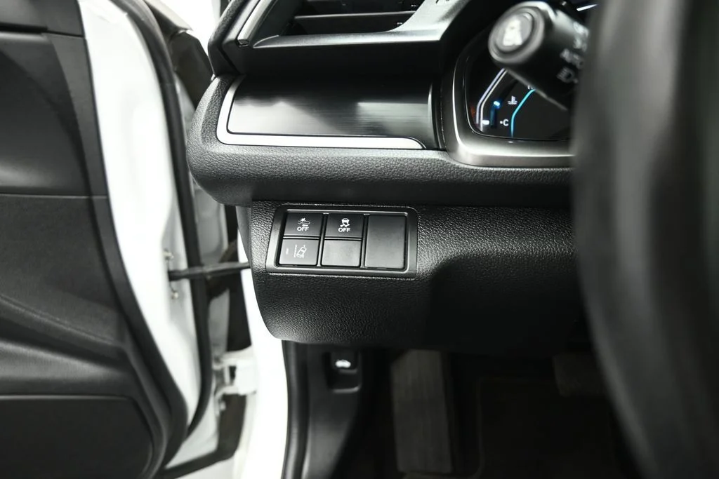 Certified Used 2021 White Honda EX image 9
