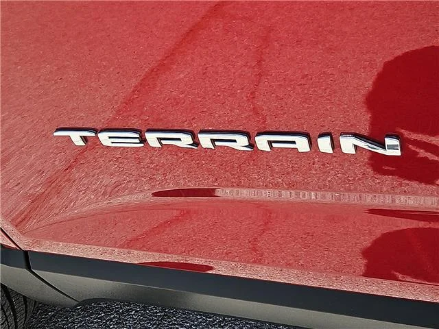 Used 2025 Volcanic Red Tintcoat GMC Elevation All-Wheel Drive image 8