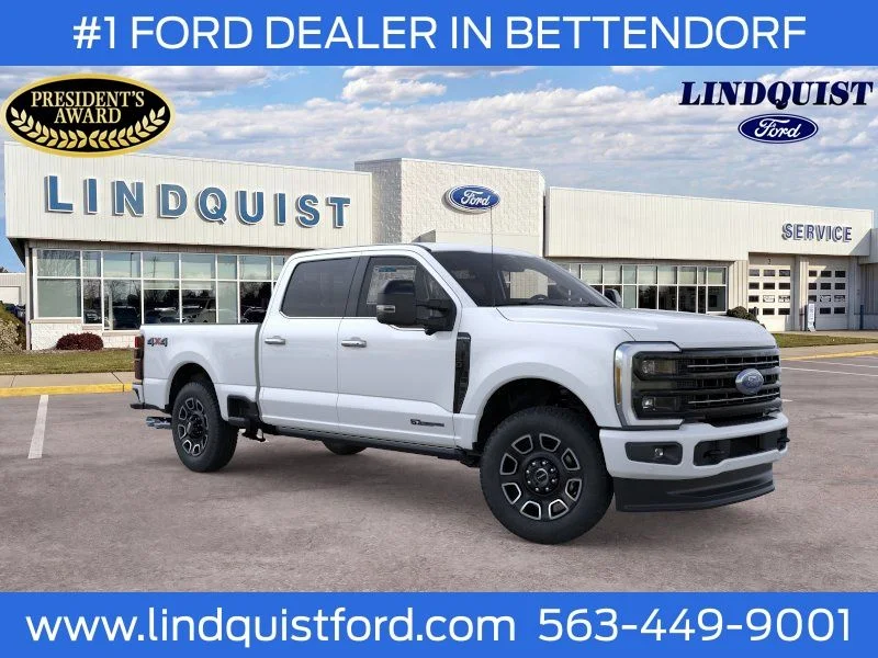 New 2026 Star White Metallic Tri-Coat Ford F-250® Platinum® image 8