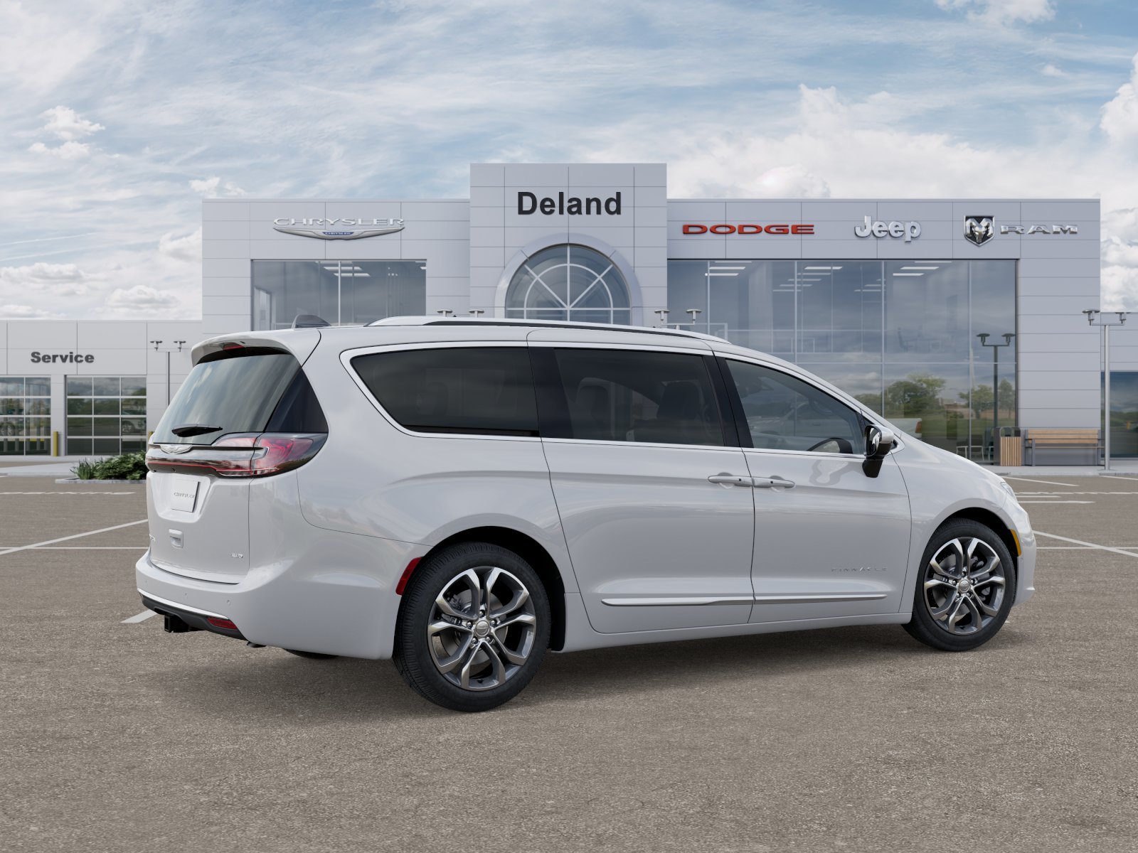 New 2026 Bright White Clear-Coat Exterior Paint Chrysler Pinnacle image 33