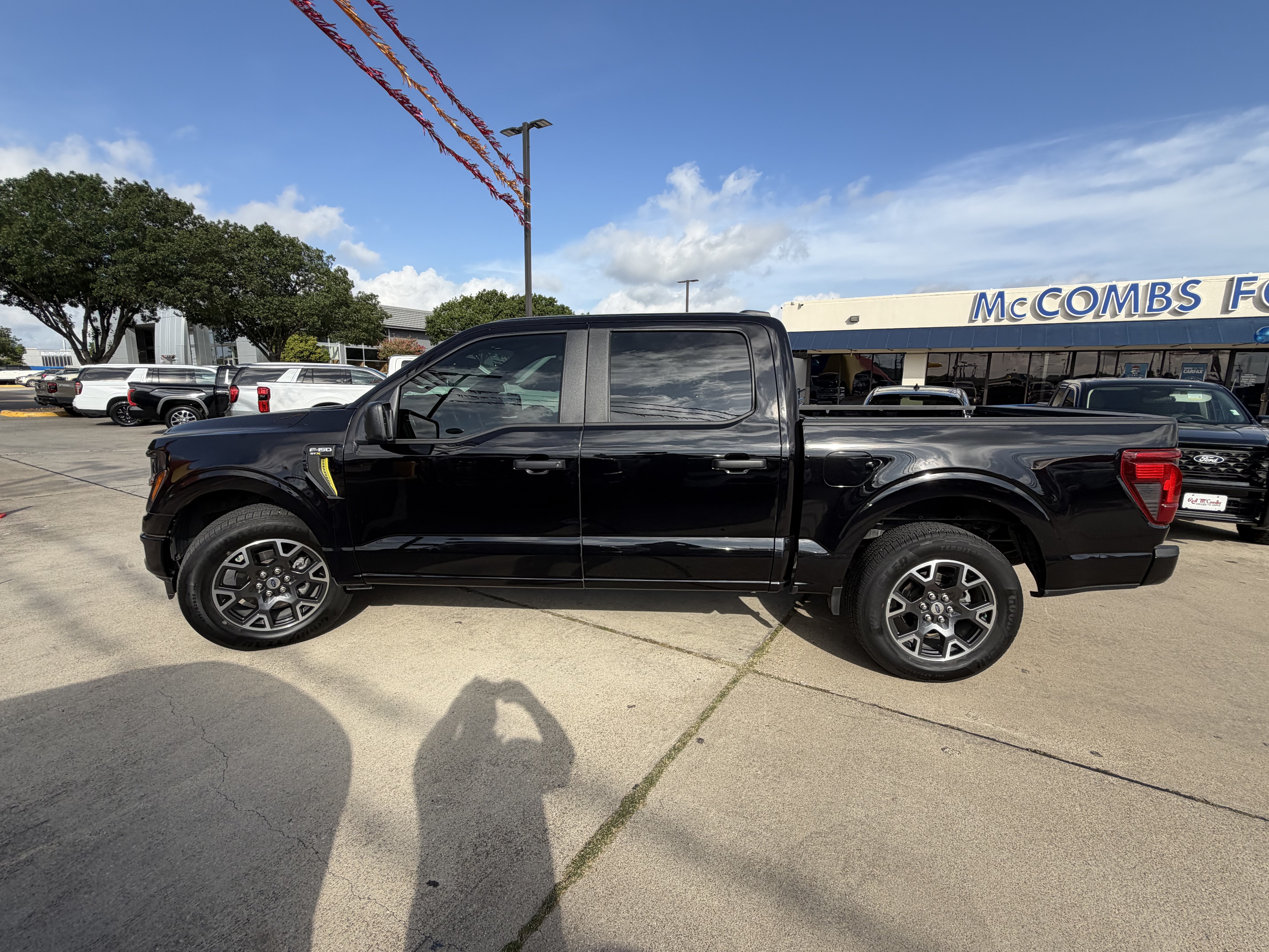 Used 2024 Agate Black Metallic Ford STX image 9