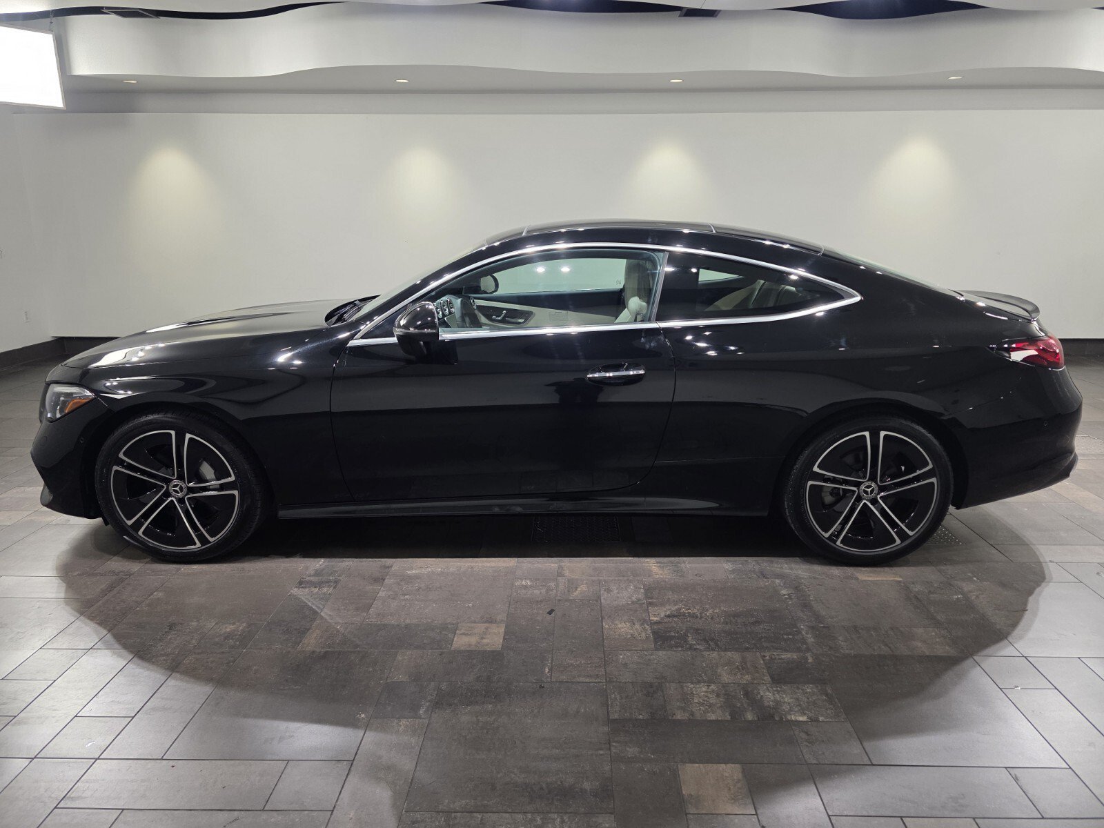 Used 2024 Black Mercedes-Benz 300 4MATIC® Coupe image 3