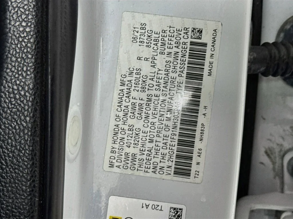 Certified Used 2022 Platinum White Pearl Honda Touring image 42