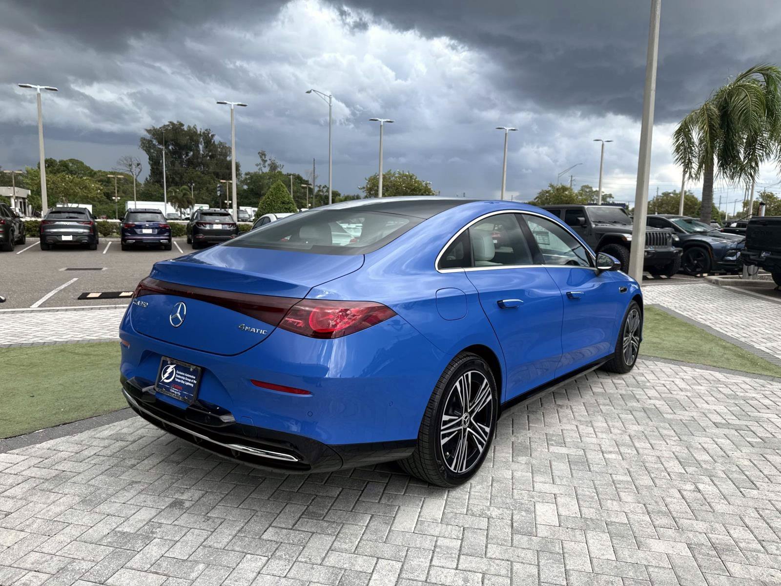 New 2027 Sky Blue Metallic Mercedes-Benz 350 Electric 4MATIC® image 5