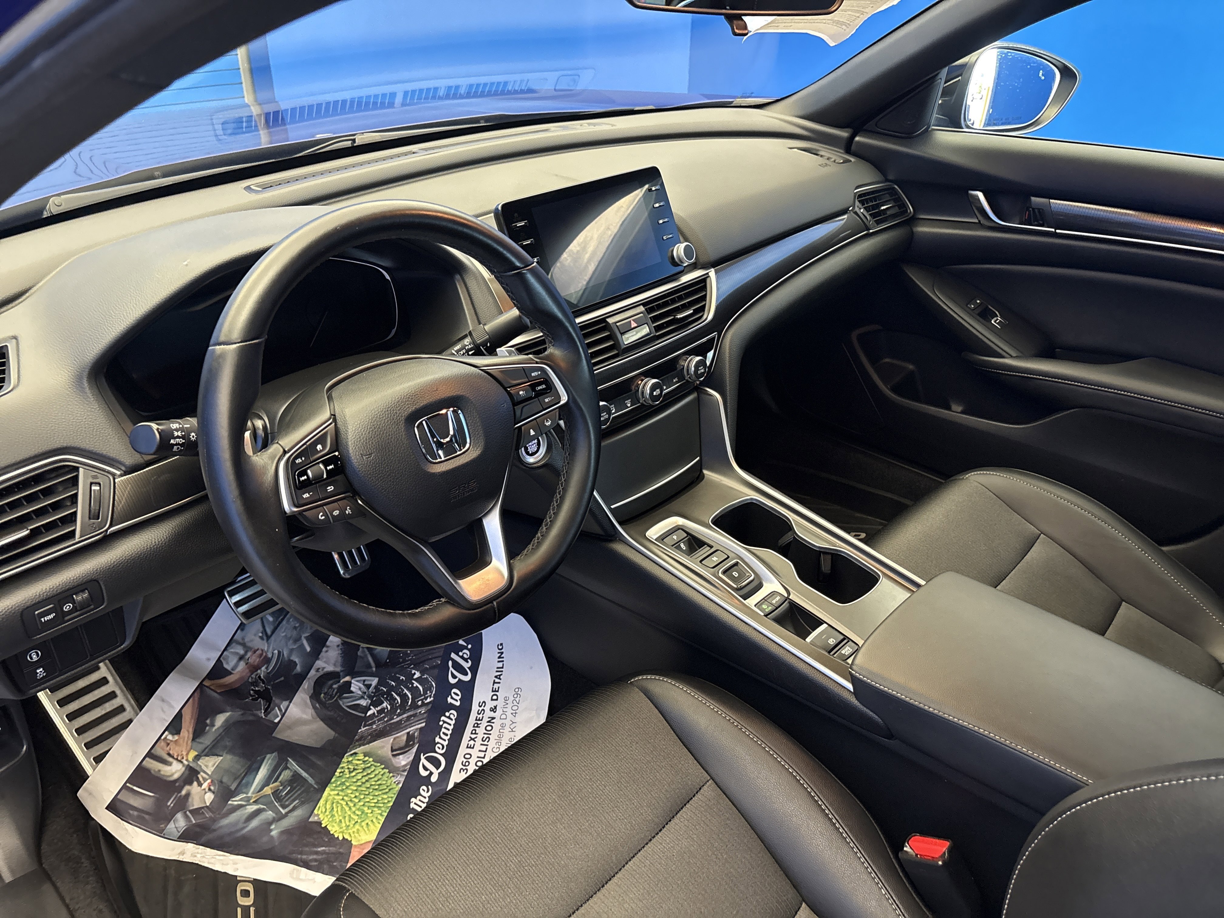 Used 2021 Blue Honda Sport image 11
