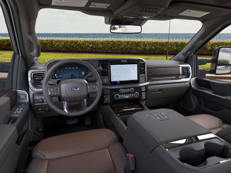 New 2026 Star White Metallic Tri-Coat Ford F-250® King Ranch® image 9