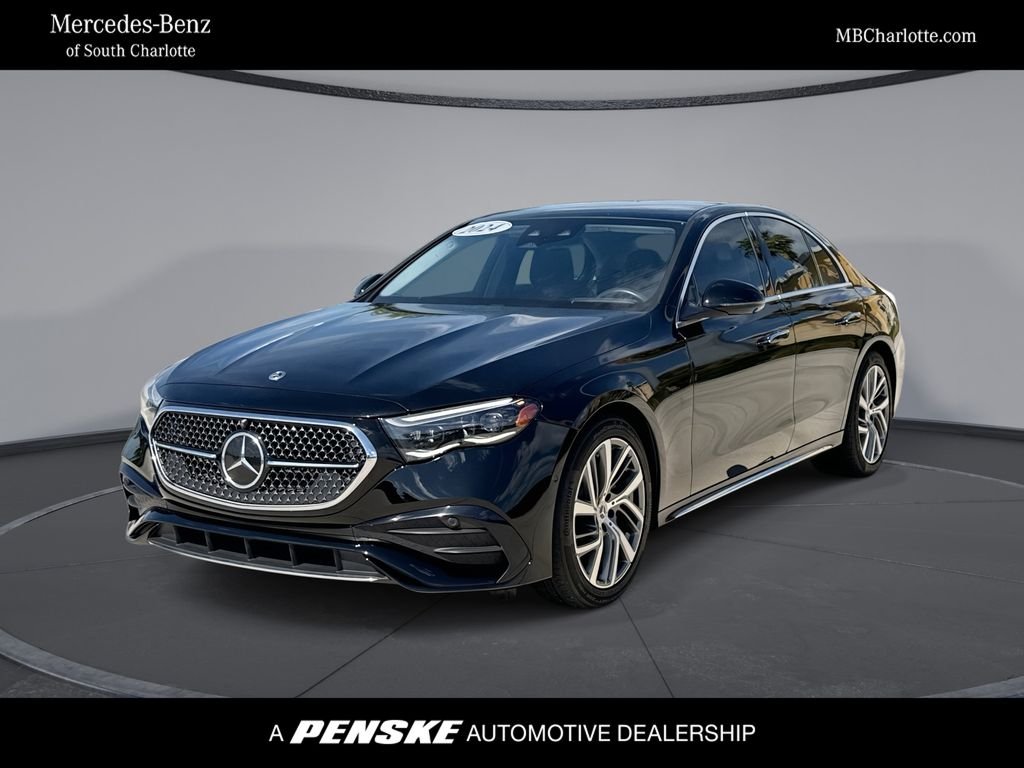 Used 2024 Black Mercedes-Benz E 350 image 1
