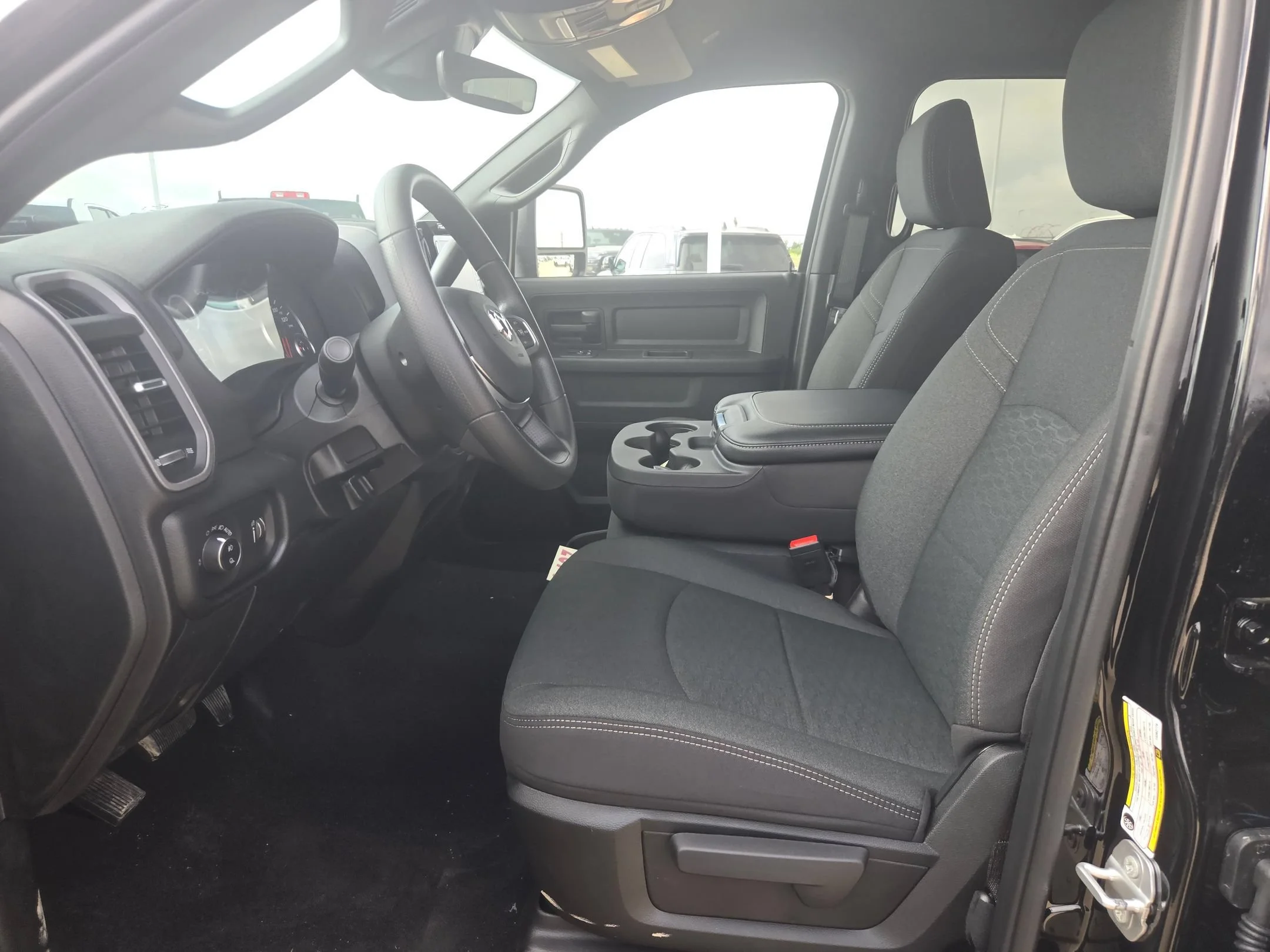 New 2026 Diamond Black Crystal Pearlcoat RAM Tradesman image 9