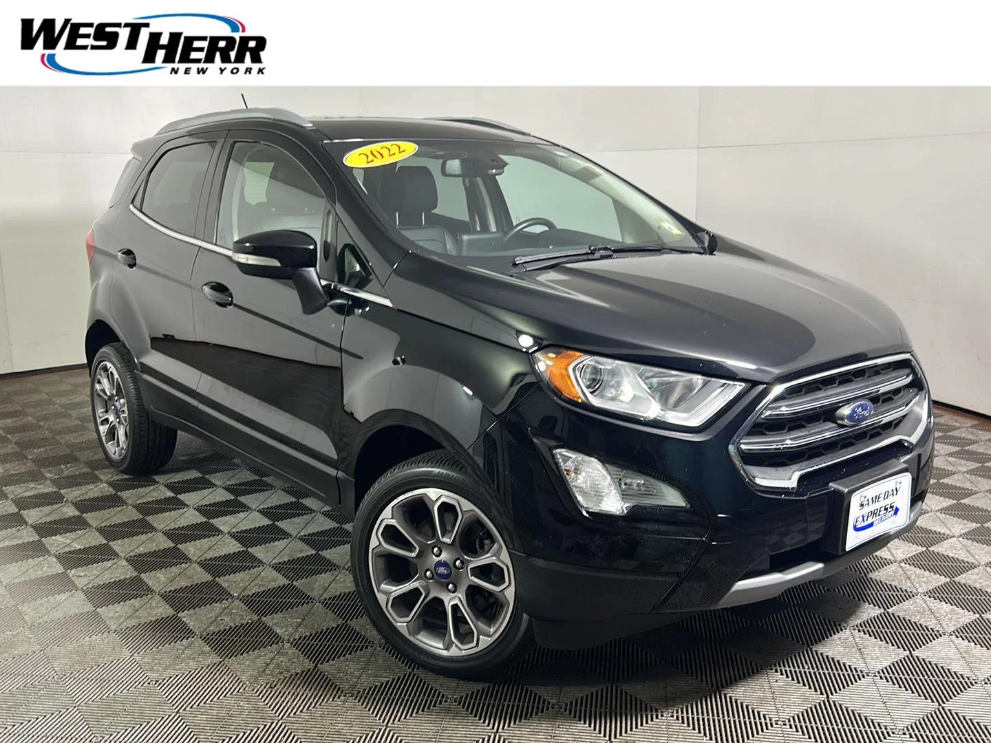 Used 2022 Shadow Black Ford Titanium image 1