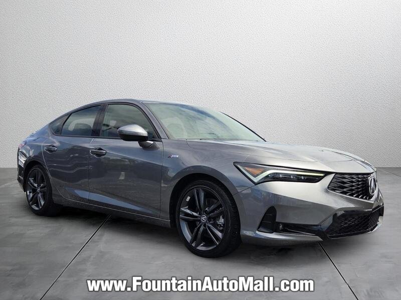 Certified Used 2024 Liquid Carbon Metallic Acura A-SPEC image 6
