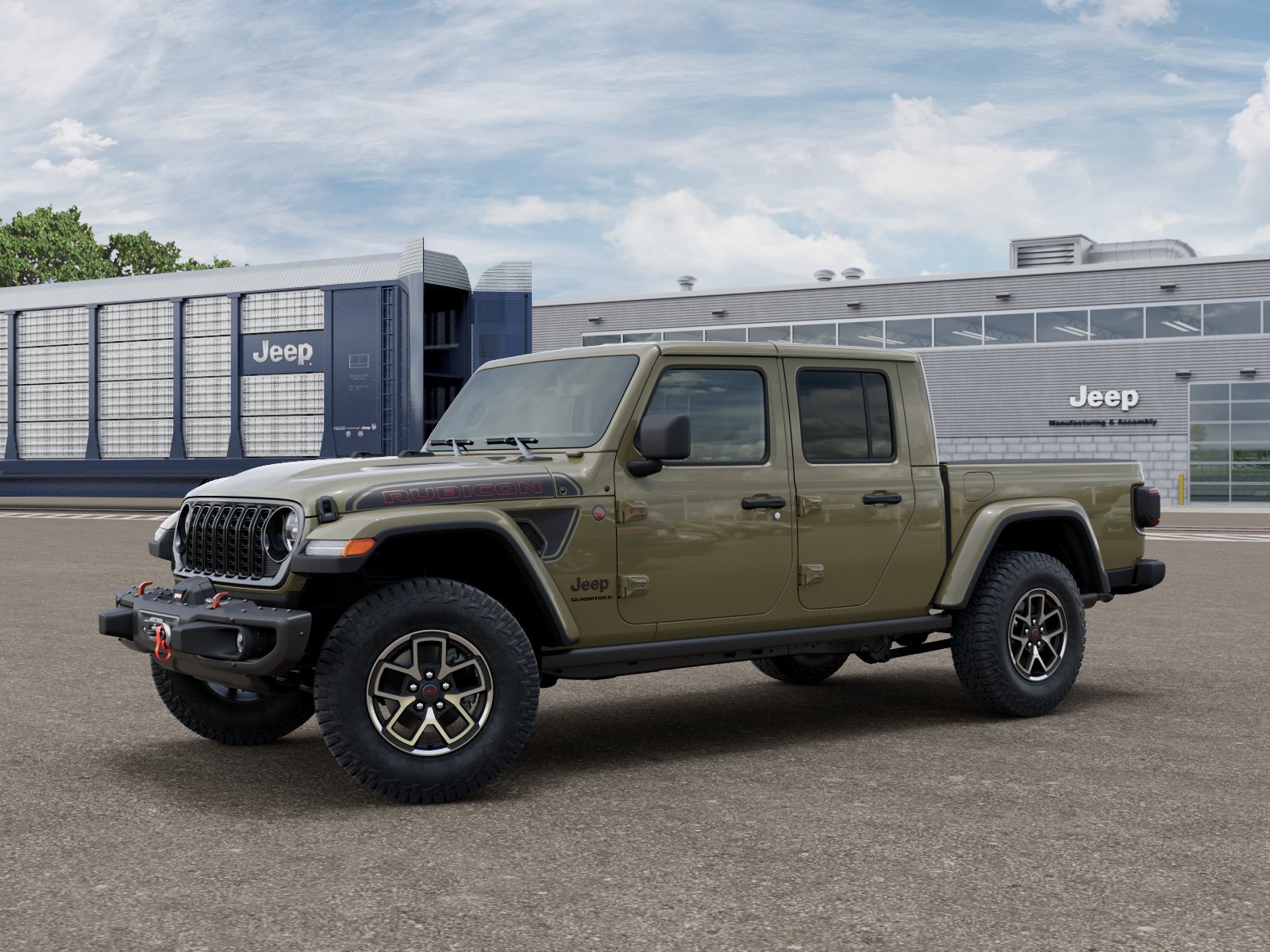 New 2026 Green Jeep Shadow Ops image 1