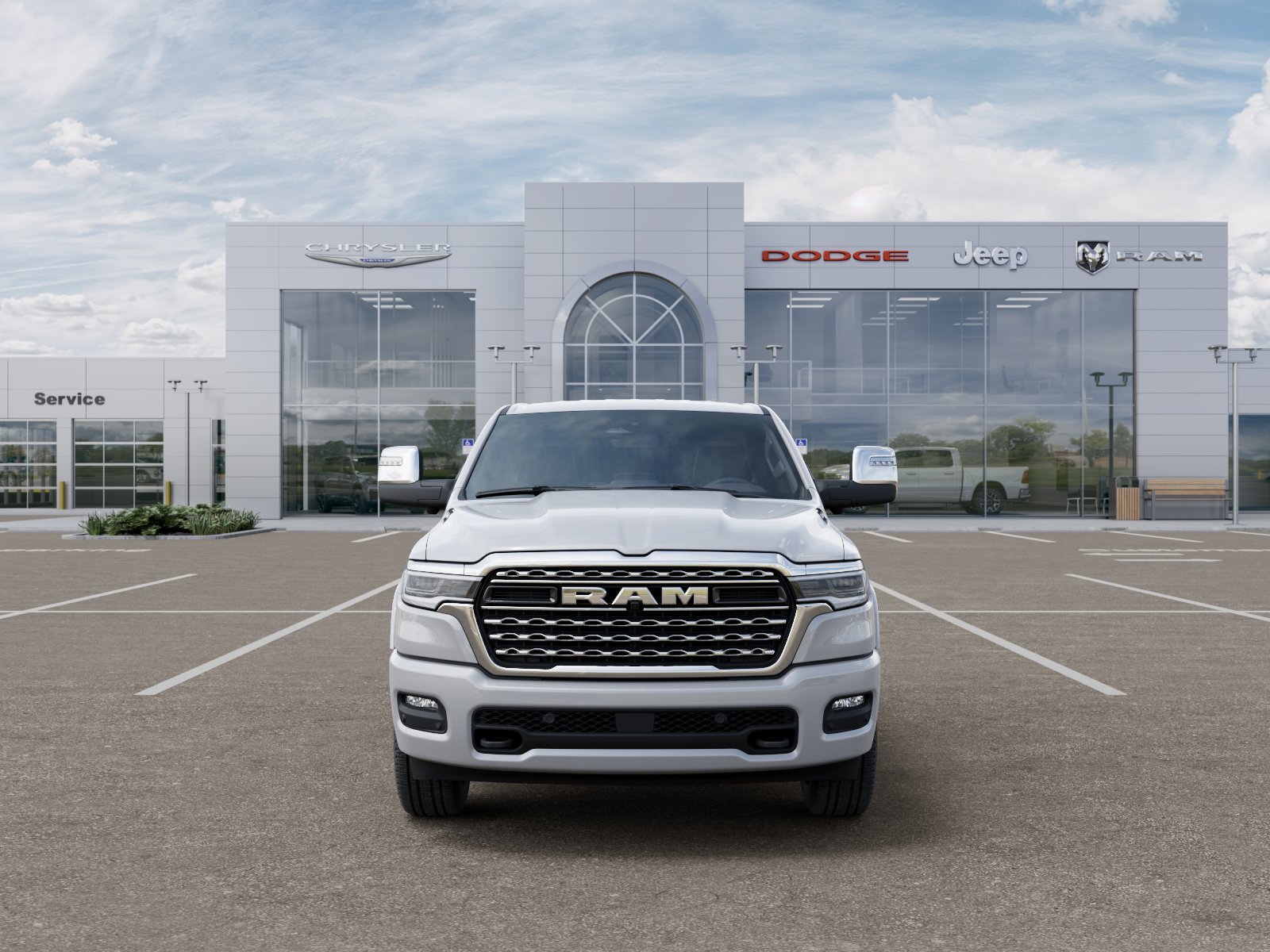 New 2026 Ivory White Tri-Coat Pearl-Coat Exterior Paint RAM Limited image 31