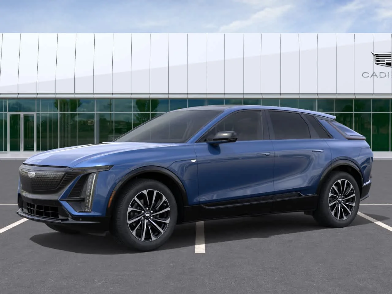 New 2026 Opulent Blue Metallic Cadillac Premium Sport image 2