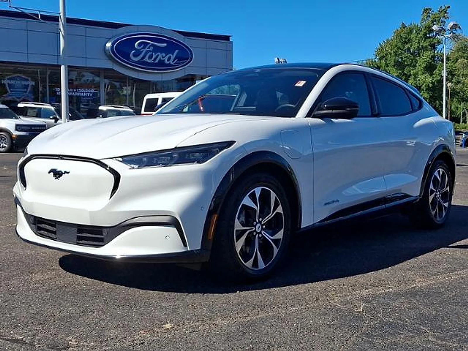 Used 2023 Star White Metallic Tri-Coat Ford Premium image 3